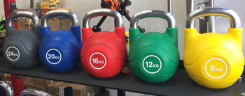 NZ POWER URETHANE COMPETITION KETTLEBELLS 8KG