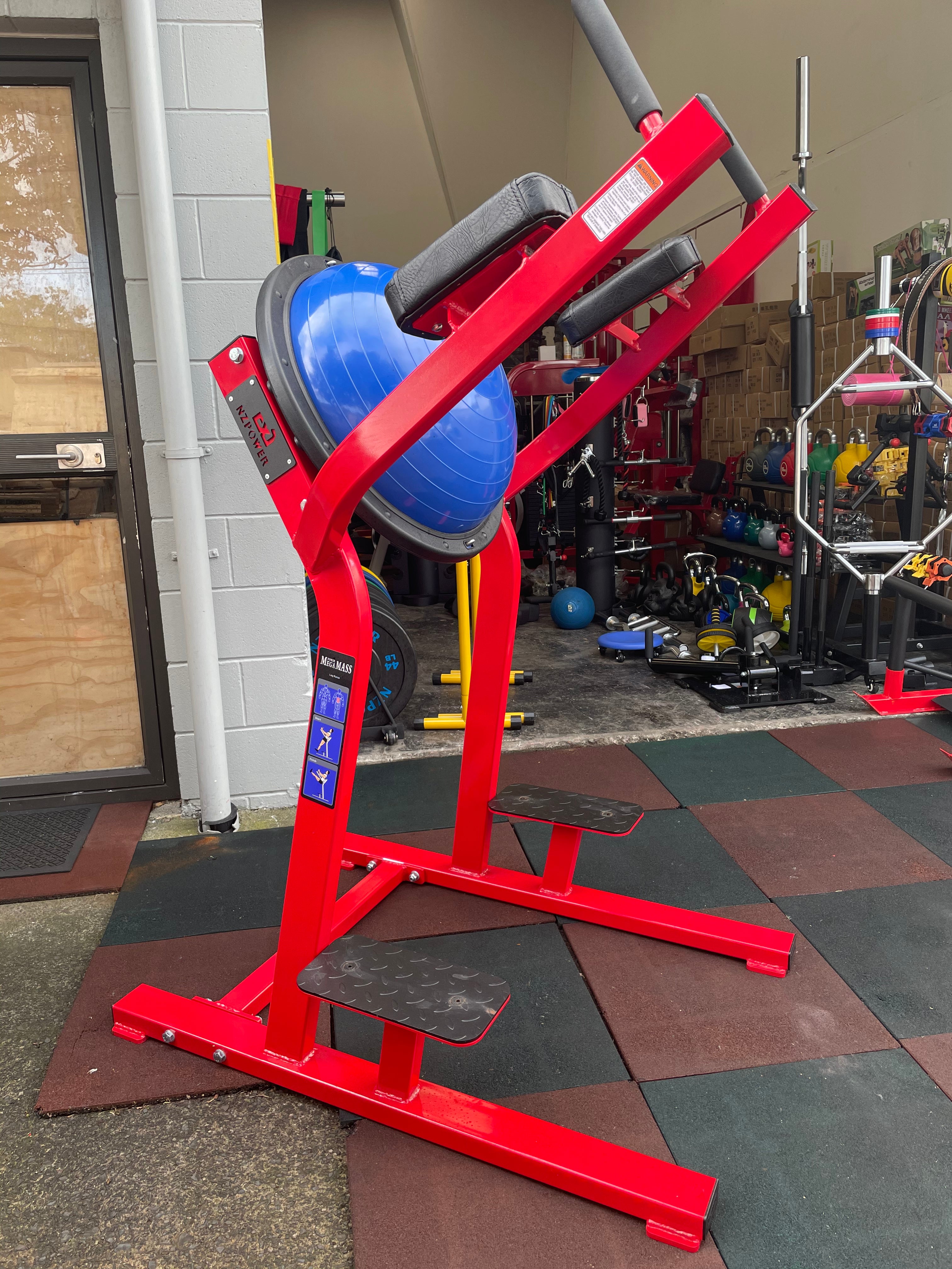 NZ POWER BOSU HANGING LEG RAISE MACHINE - ArnoldFitness
