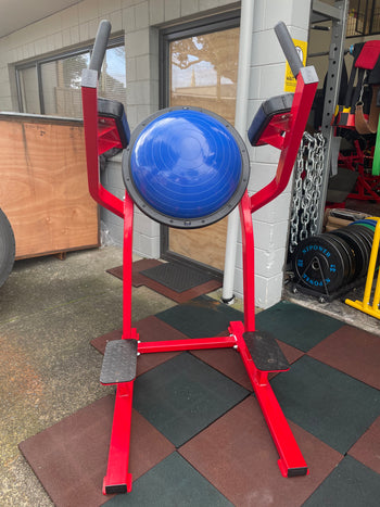 NZ POWER BOSU HANGING LEG RAISE MACHINE