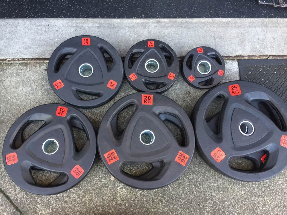 Rubber Coated Plates ArnoldFitness